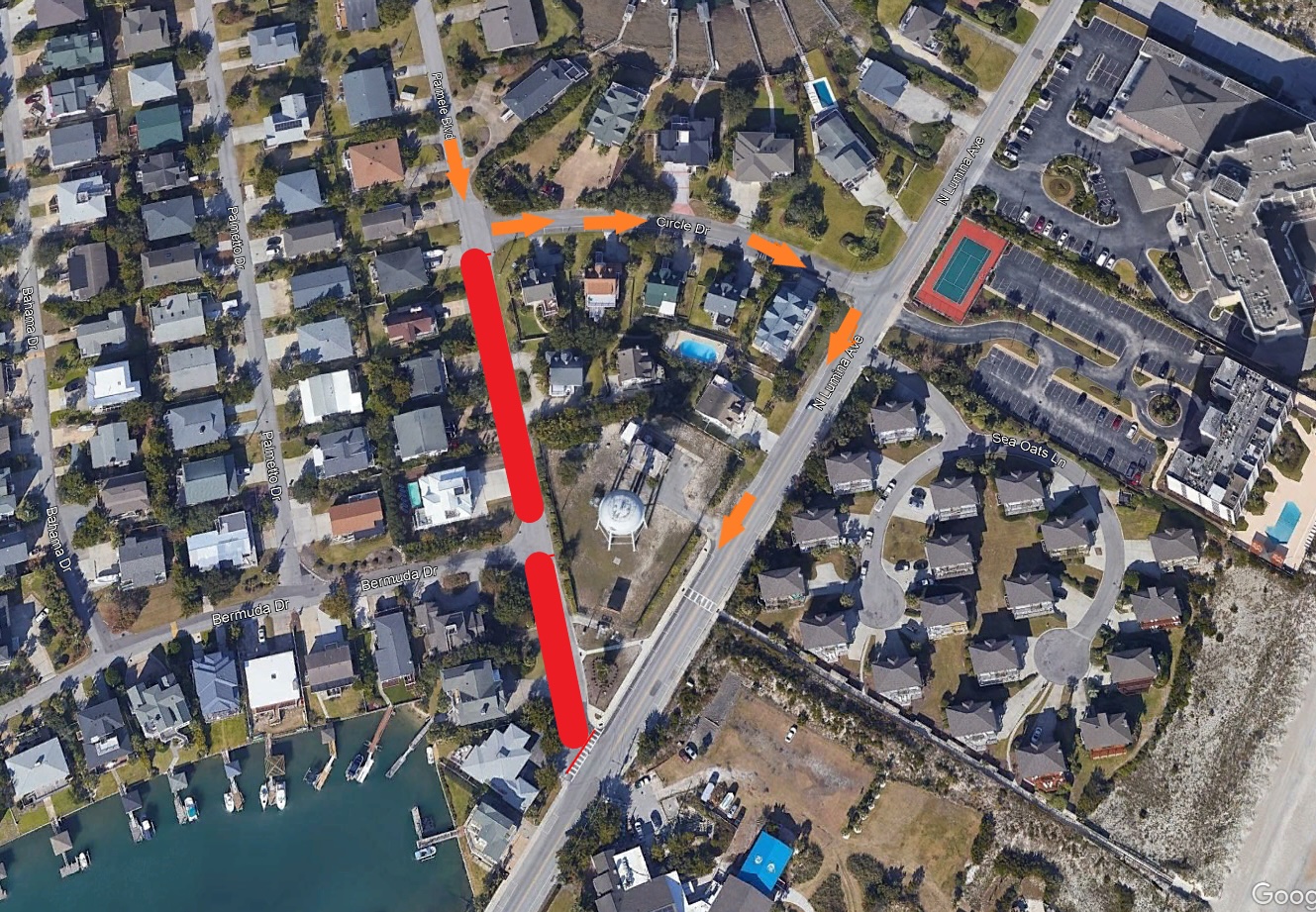 Portion of Parmele Boulevard to close overnight in Wrightsville Beach