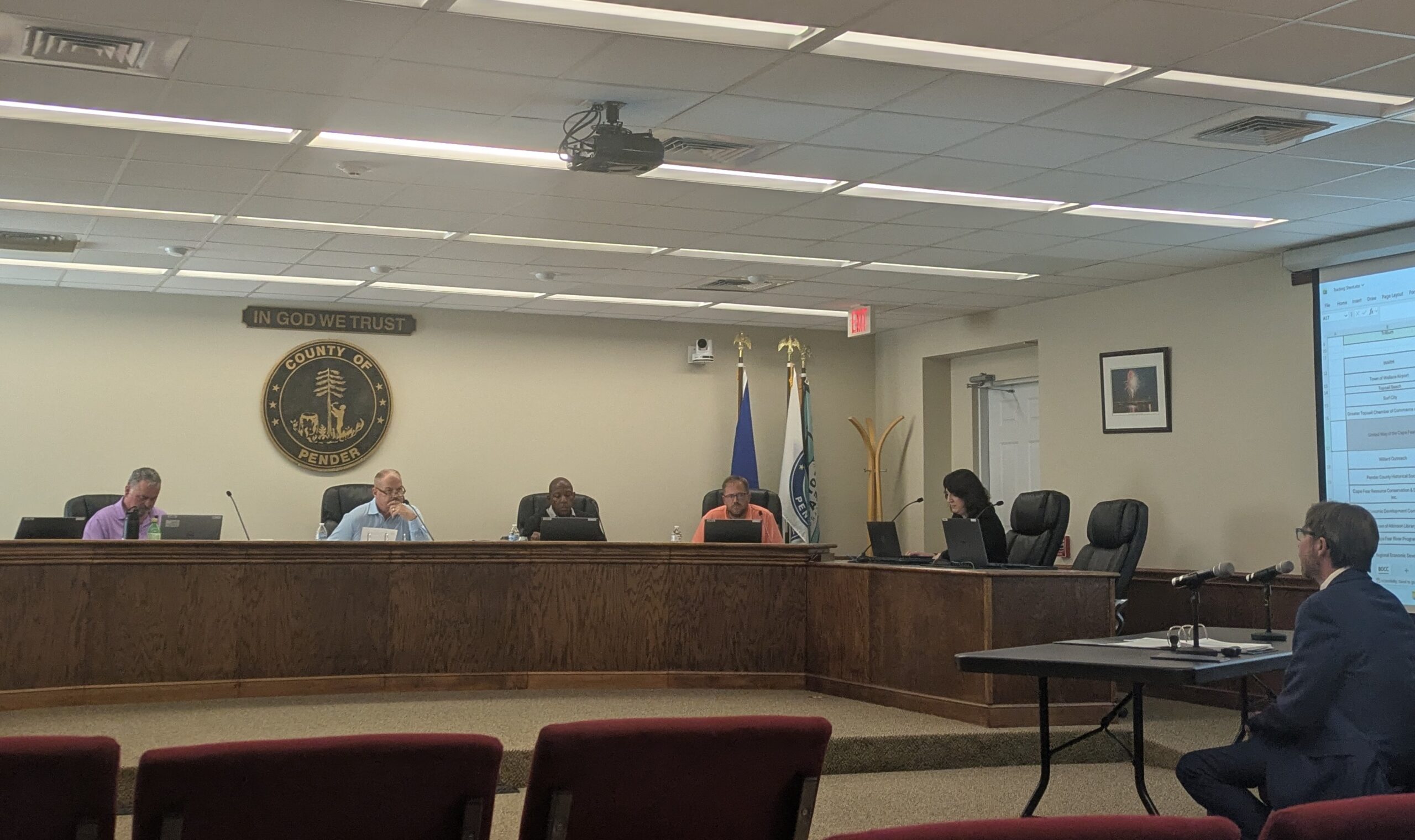 Vacancies, funding requests, revaluation questions shape Pender budget talks